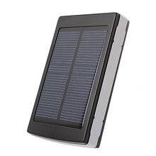 Load image into Gallery viewer, Portable Solar Panel Dual USB External Mobile Battery Power Bank Pack Charger for iPhone HTC