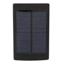 Load image into Gallery viewer, Portable Solar Panel Dual USB External Mobile Battery Power Bank Pack Charger for iPhone HTC