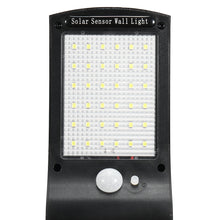 Load image into Gallery viewer, Solar Powered 36 LED PIR Motion Sensor Waterproof Street Security Light Wall Lamp for Outdoor Garden